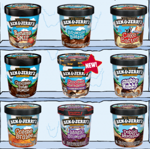 Rasa Ben & Jerry's 1