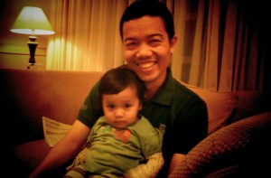 Alaya foto bareng Tere Liye