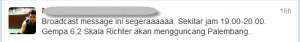 info gak bener itu